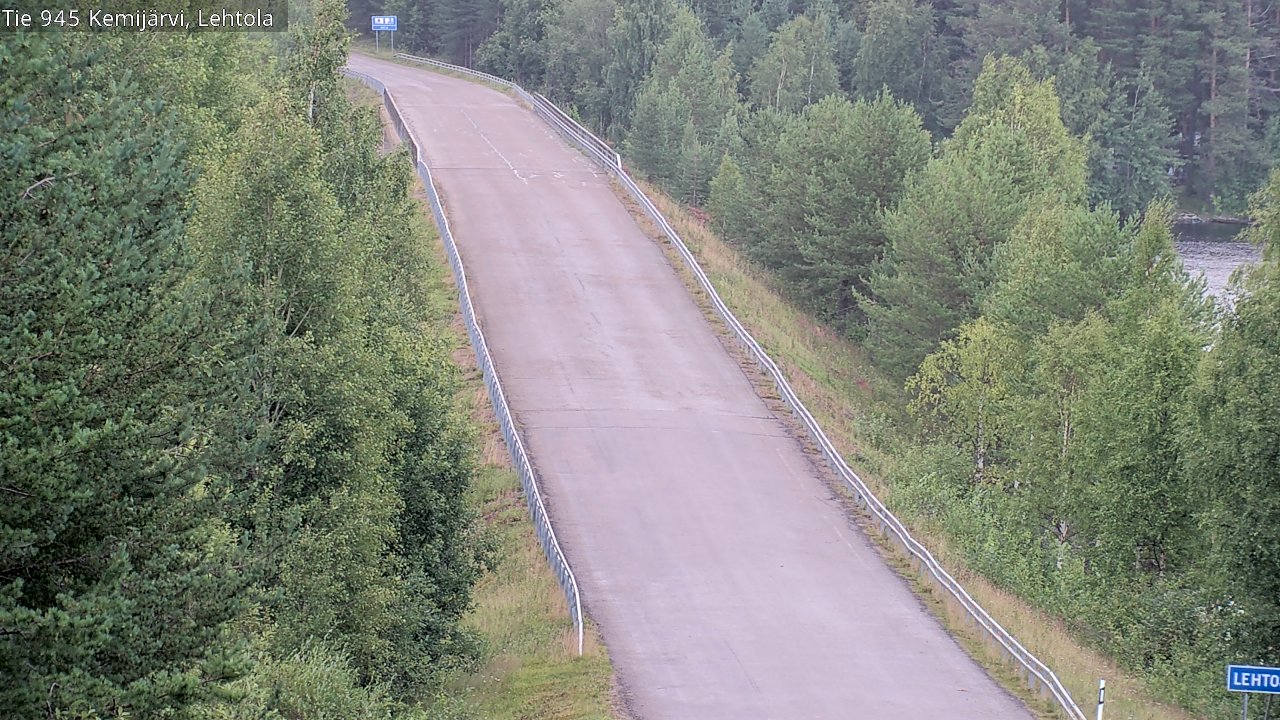 Kelikamerat Kuva Tie 945 Kemijärvi, Lehtola, Kemijärvi, Lappi