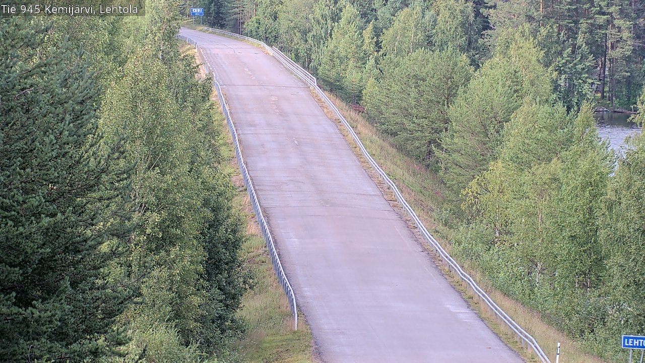 Kelikamerat Kuva Tie 945 Kemijärvi, Lehtola, Kemijärvi, Lappi