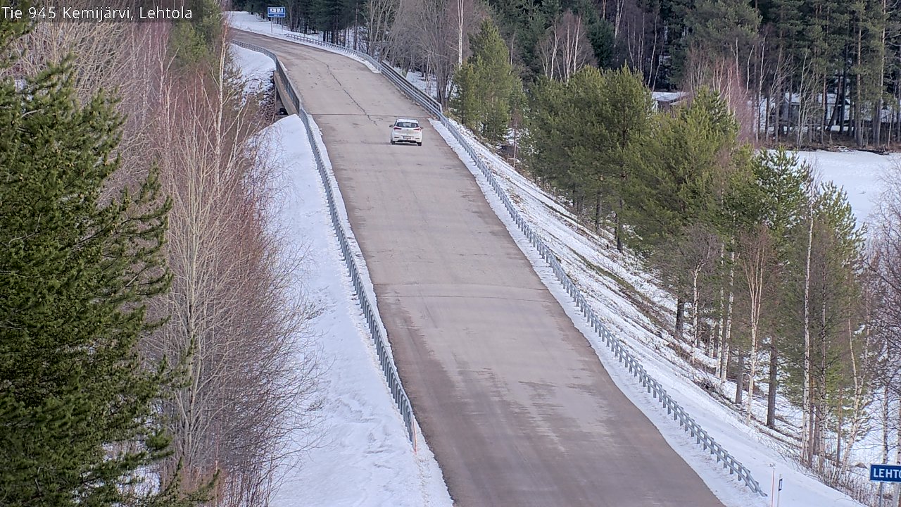 Kelikamerat Kuva Tie 945 Kemijärvi, Lehtola, Kemijärvi, Lappi