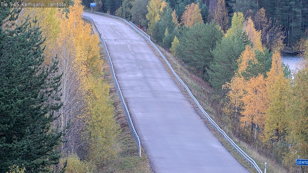 Kelikamerat Kuva Tie 945 Kemijärvi, Lehtola, Kemijärvi, Lappi