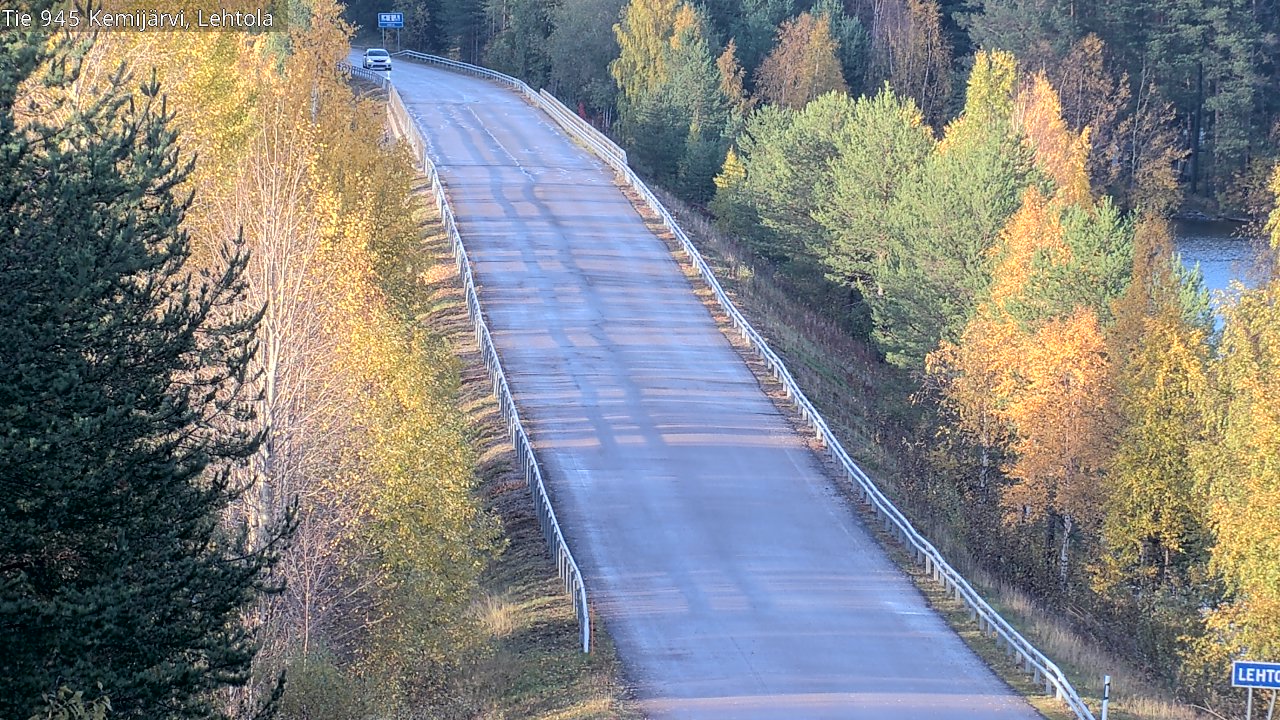 Kelikamerat Kuva Tie 945 Kemijärvi, Lehtola, Kemijärvi, Lappi