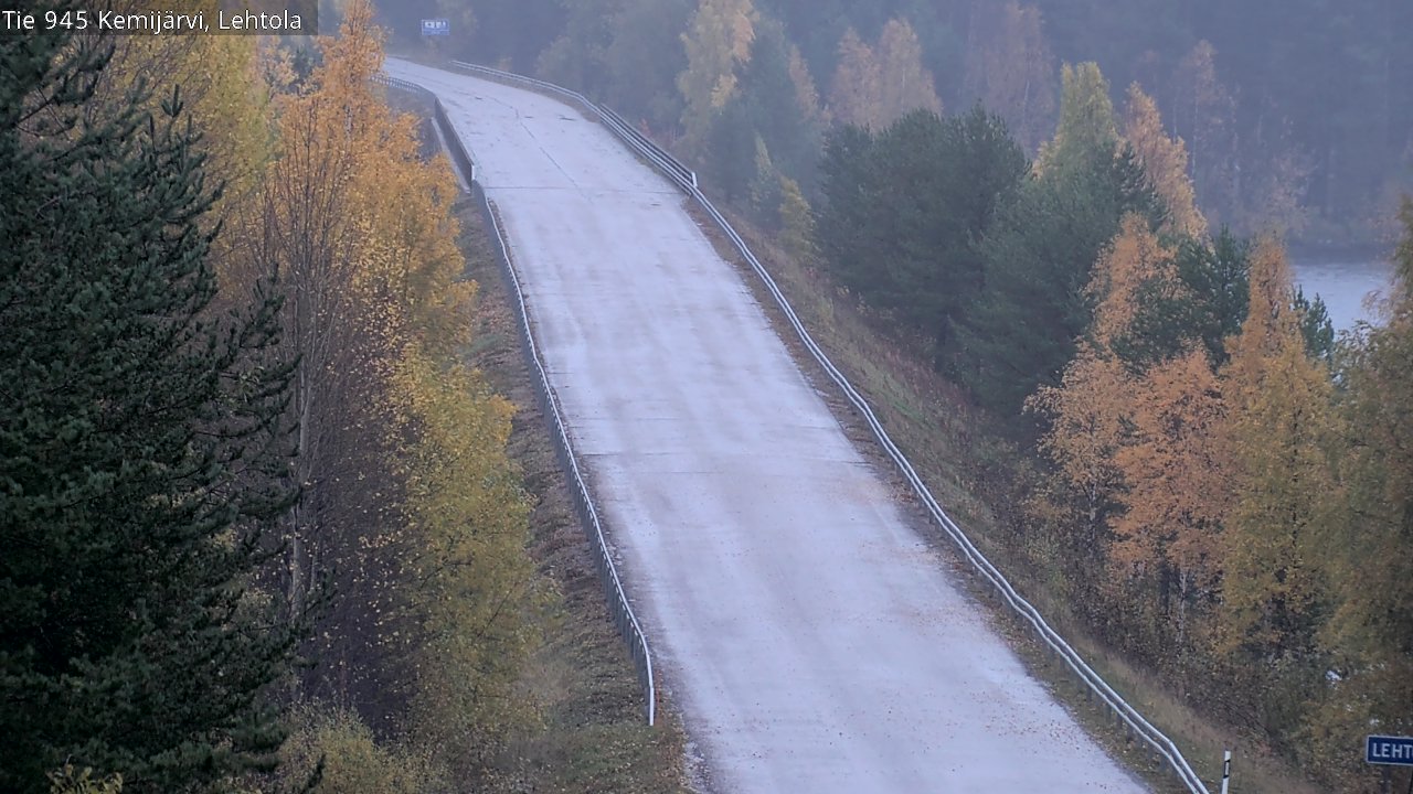 Kelikamerat Kuva Tie 945 Kemijärvi, Lehtola, Kemijärvi, Lappi