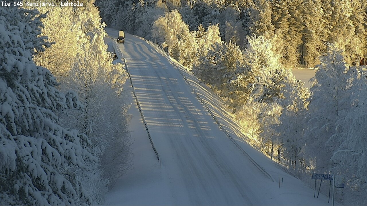 Kelikamerat Kuva Tie 945 Kemijärvi, Lehtola, Kemijärvi, Lappi