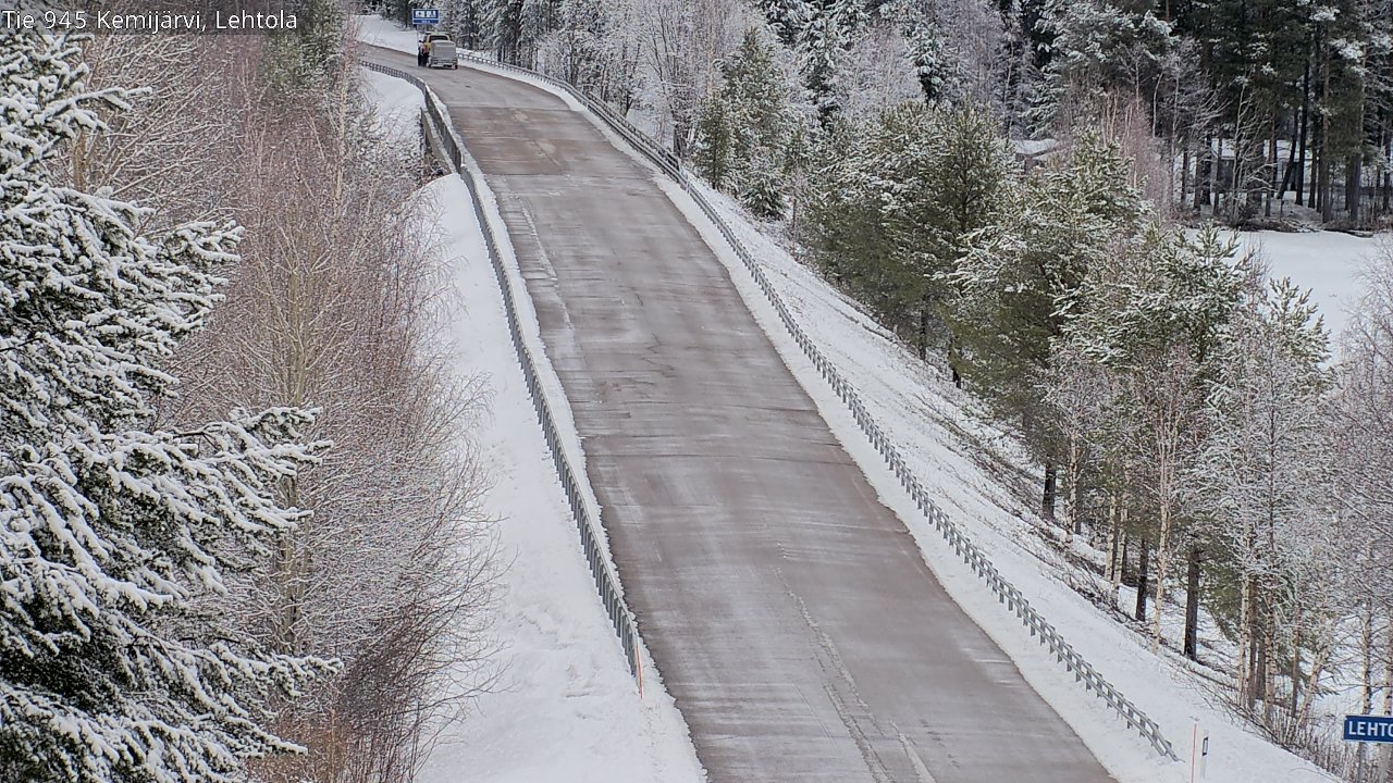 Kelikamerat Kuva Tie 945 Kemijärvi, Lehtola, Kemijärvi, Lappi