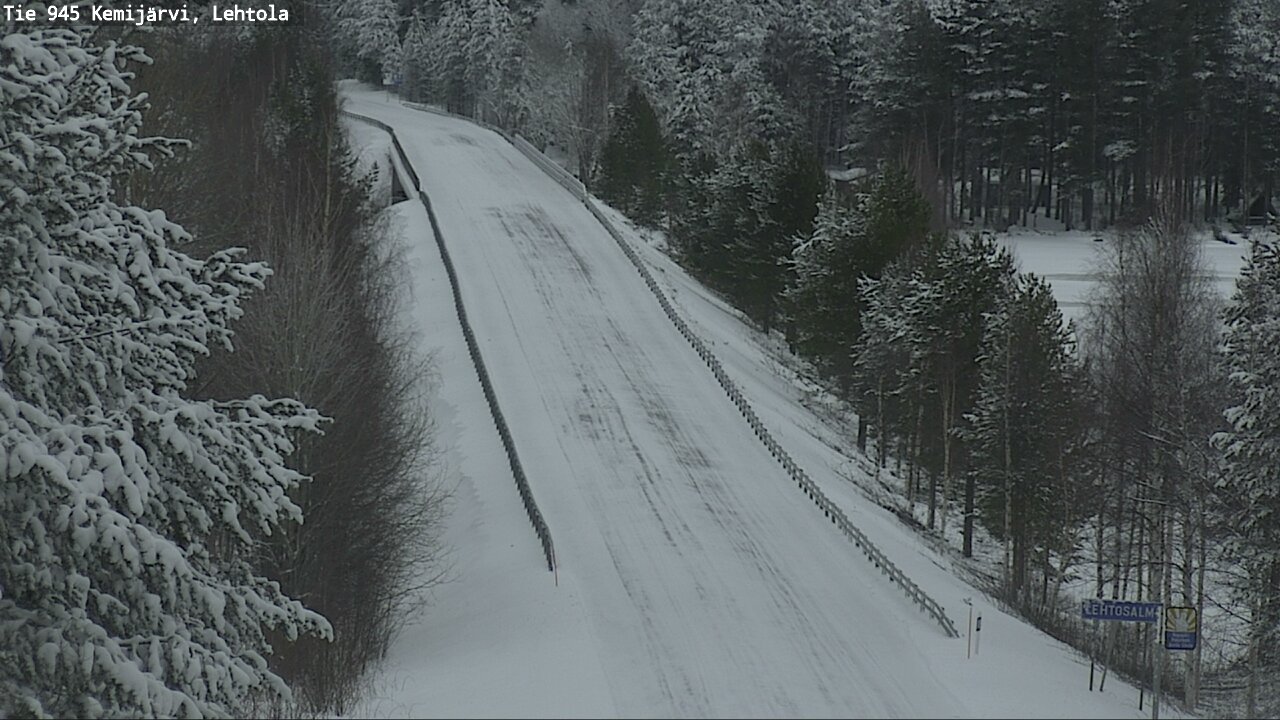 Kelikamerat Kuva Tie 945 Kemijärvi, Lehtola, Kemijärvi, Lappi