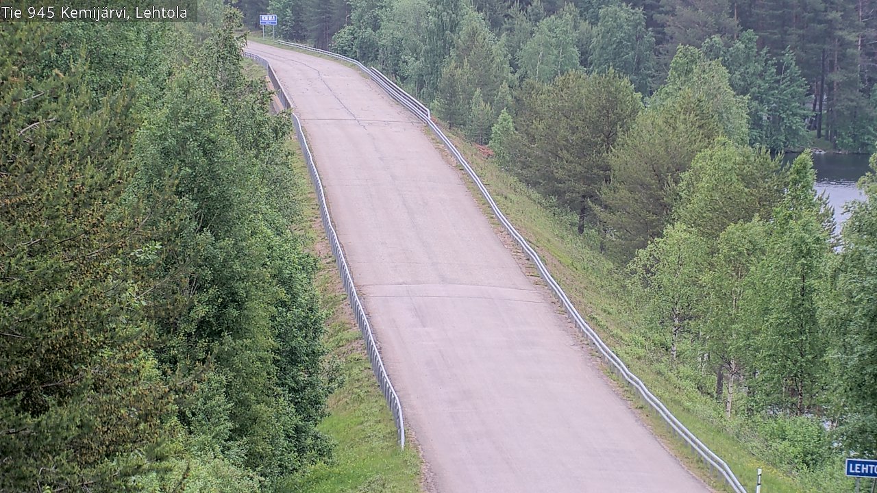 Kelikamerat Kuva Tie 945 Kemijärvi, Lehtola, Kemijärvi, Lappi