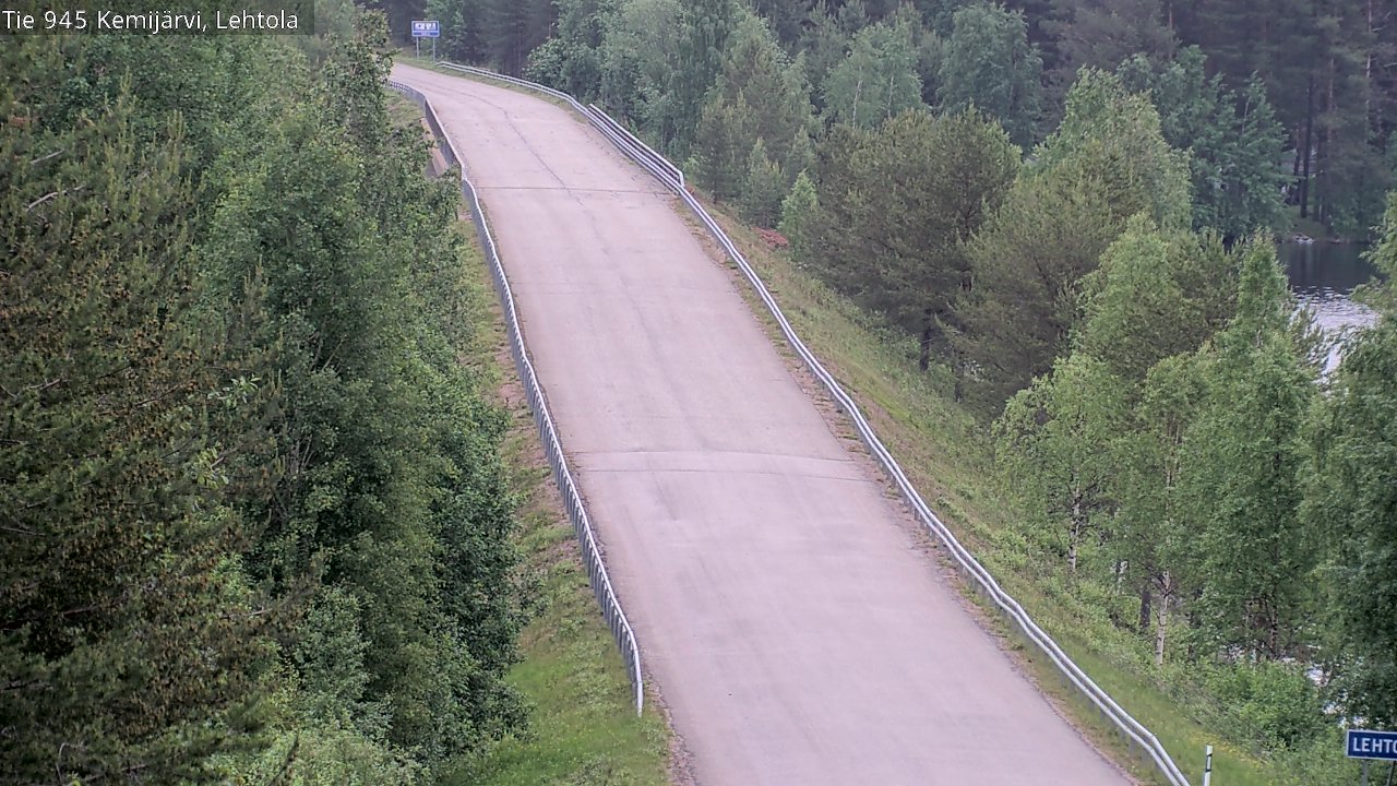 Kelikamerat Kuva Tie 945 Kemijärvi, Lehtola, Kemijärvi, Lappi