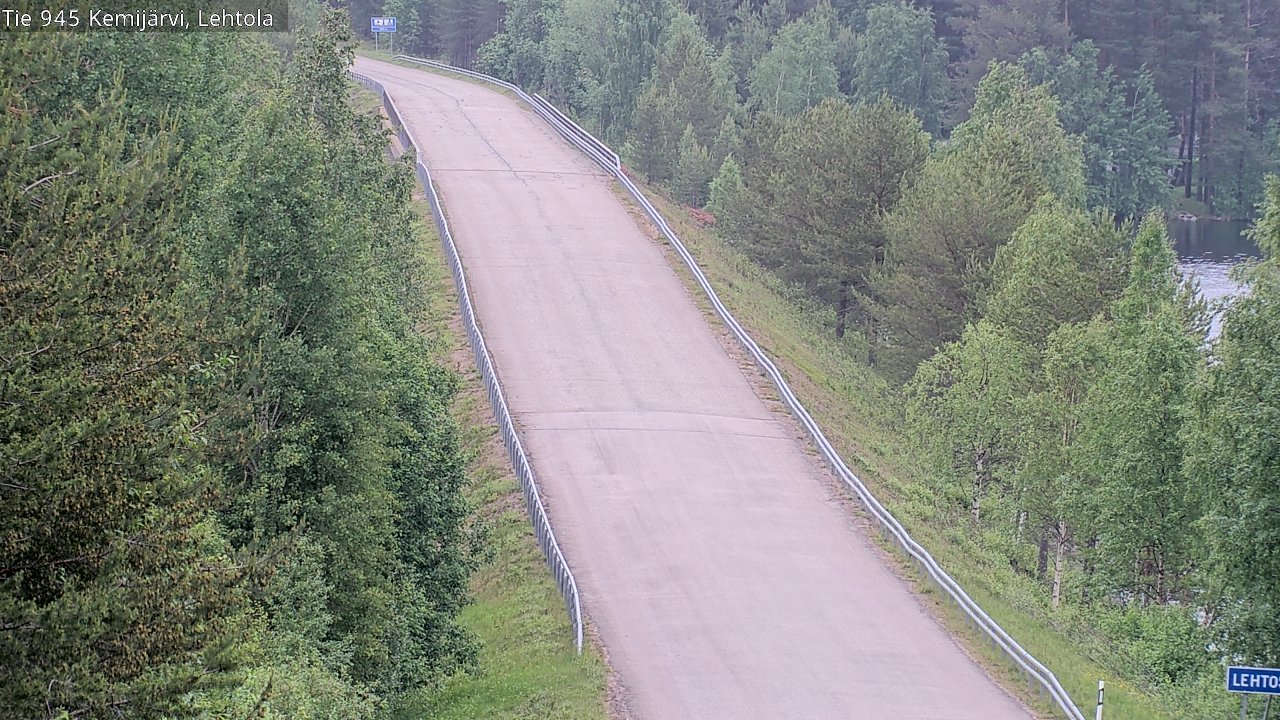 Kelikamerat Kuva Tie 945 Kemijärvi, Lehtola, Kemijärvi, Lappi