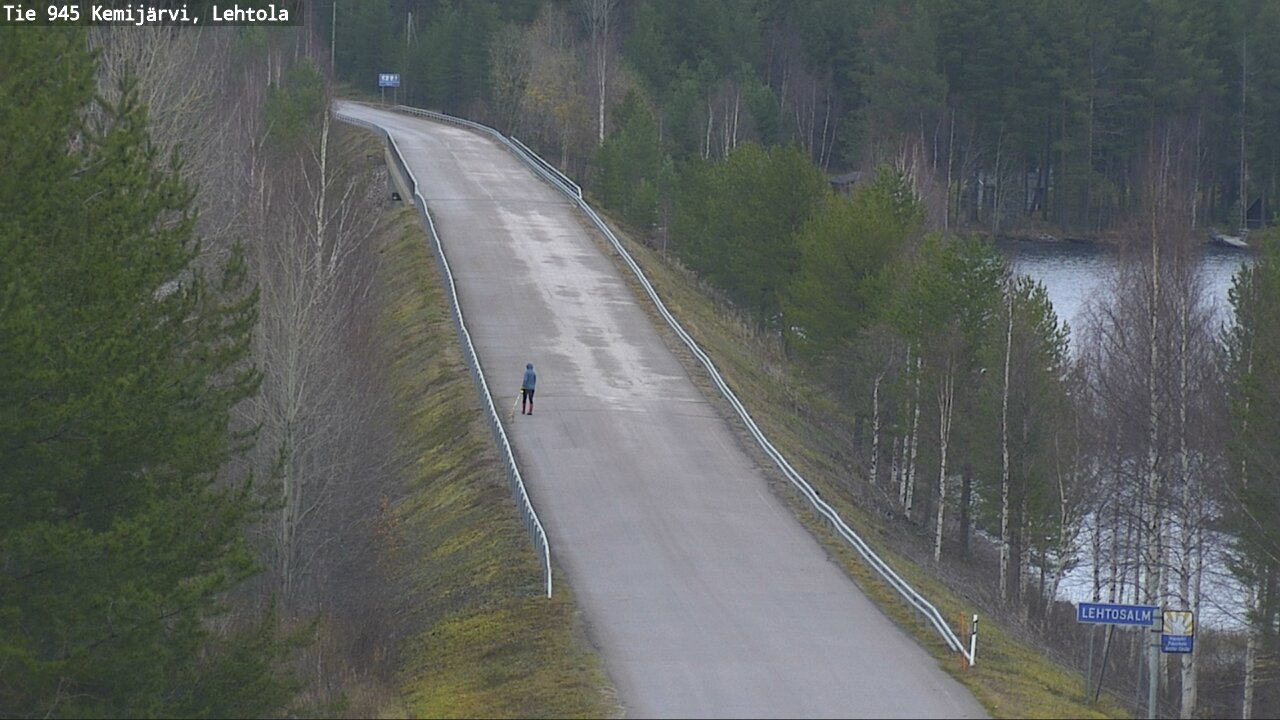 Kelikamerat Kuva Tie 945 Kemijärvi, Lehtola, Kemijärvi, Lappi