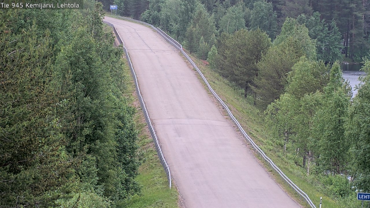 Kelikamerat Kuva Tie 945 Kemijärvi, Lehtola, Kemijärvi, Lappi