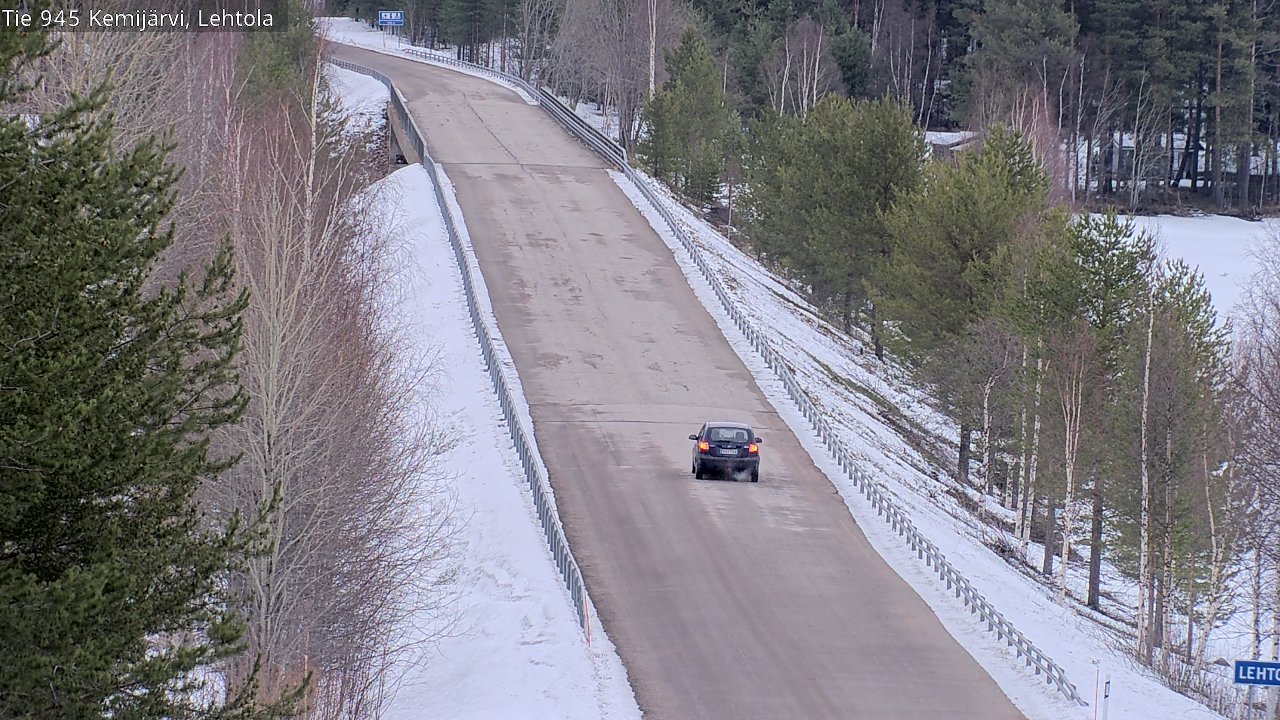 Kelikamerat Kuva Tie 945 Kemijärvi, Lehtola, Kemijärvi, Lappi