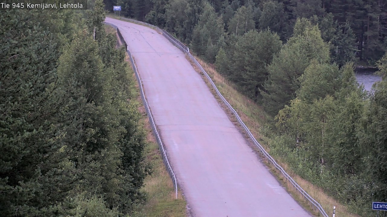 Kelikamerat Kuva Tie 945 Kemijärvi, Lehtola, Kemijärvi, Lappi