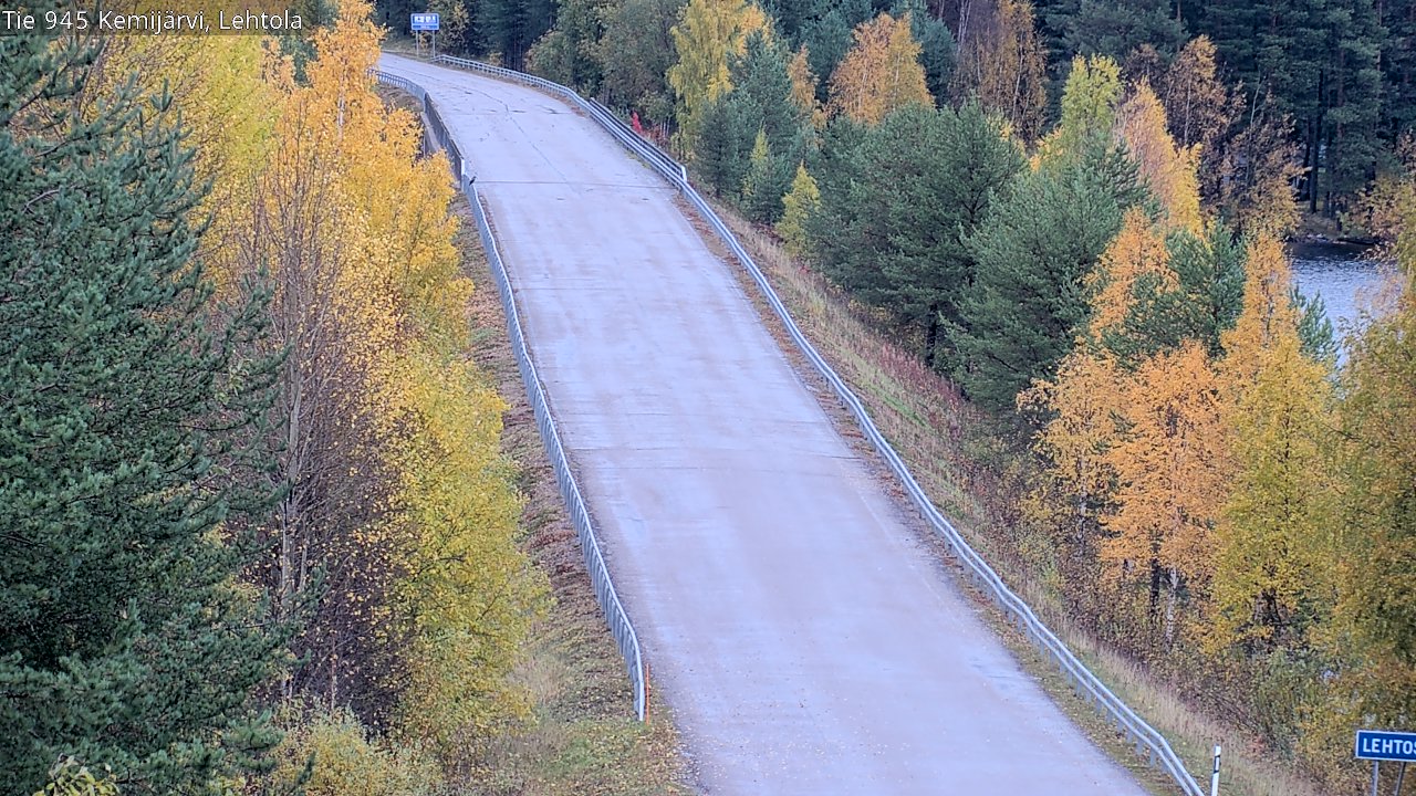 Kelikamerat Kuva Tie 945 Kemijärvi, Lehtola, Kemijärvi, Lappi