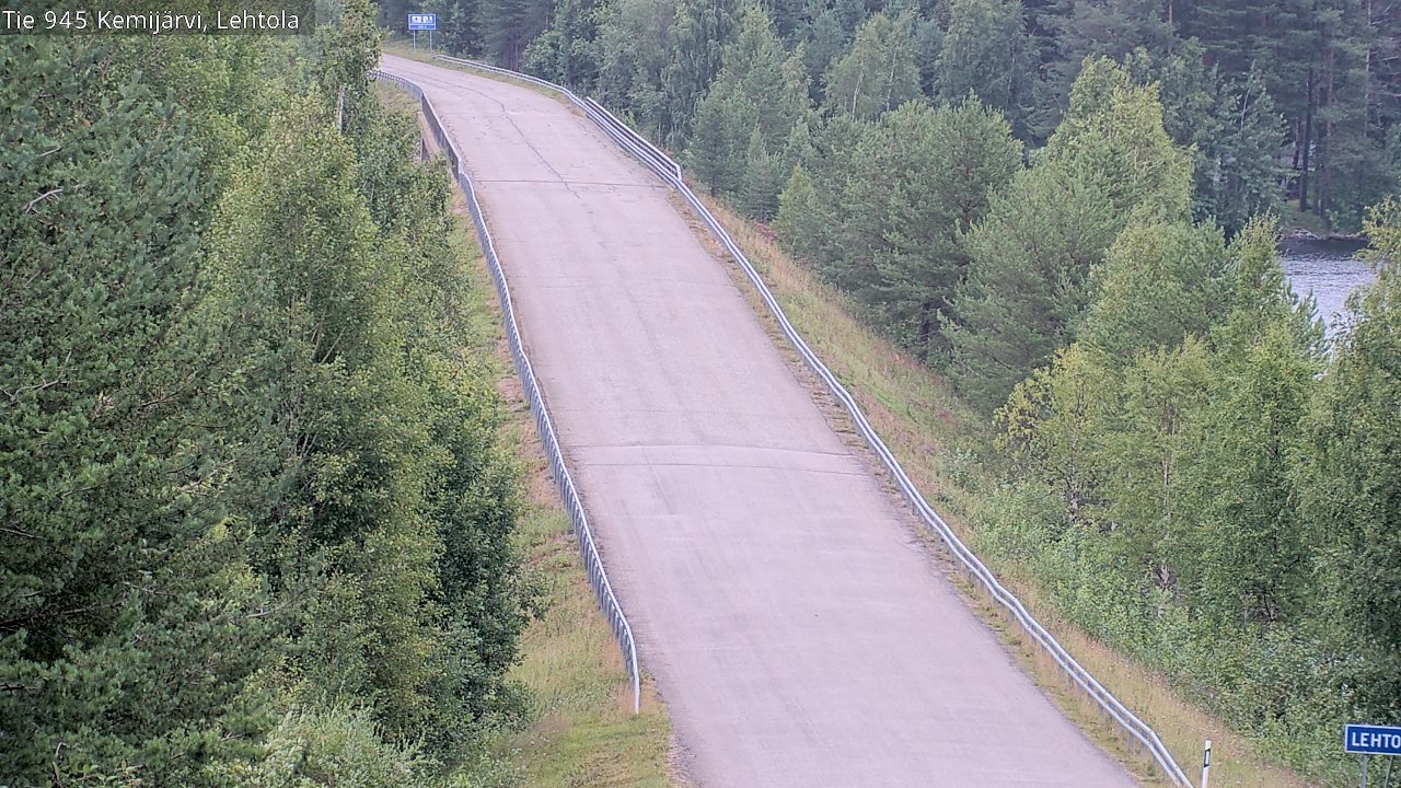 Kelikamerat Kuva Tie 945 Kemijärvi, Lehtola, Kemijärvi, Lappi