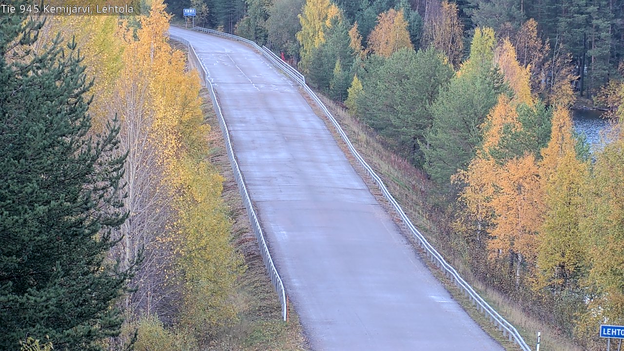 Kelikamerat Kuva Tie 945 Kemijärvi, Lehtola, Kemijärvi, Lappi