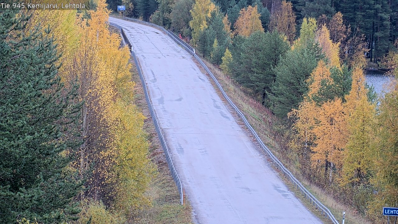 Kelikamerat Kuva Tie 945 Kemijärvi, Lehtola, Kemijärvi, Lappi