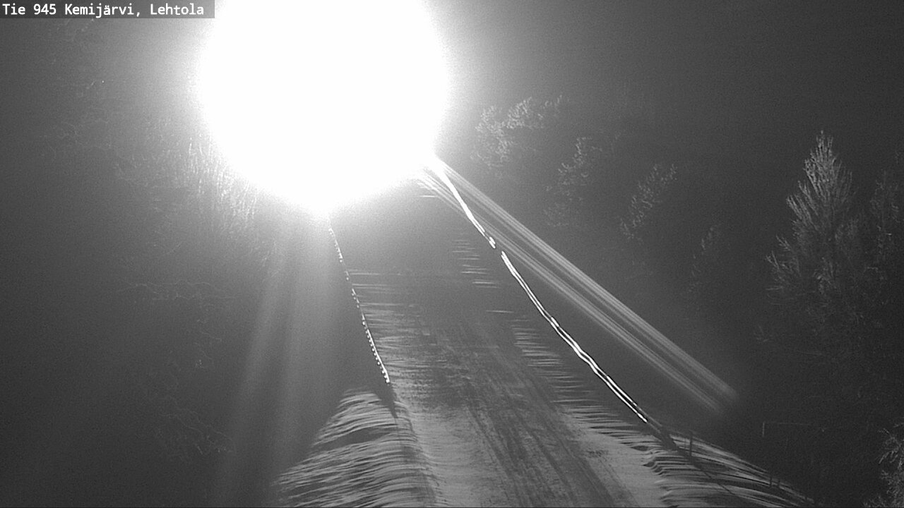 Kelikamerat Kuva Tie 945 Kemijärvi, Lehtola, Kemijärvi, Lappi