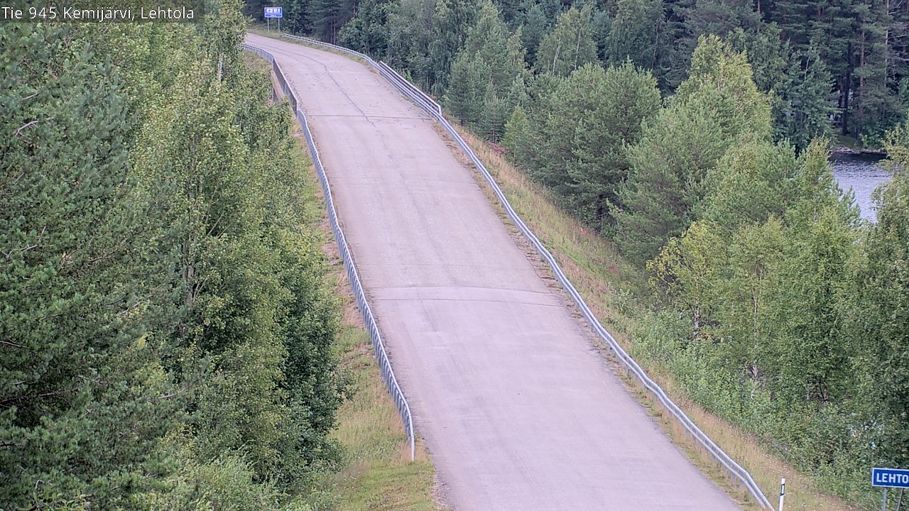 Kelikamerat Kuva Tie 945 Kemijärvi, Lehtola, Kemijärvi, Lappi