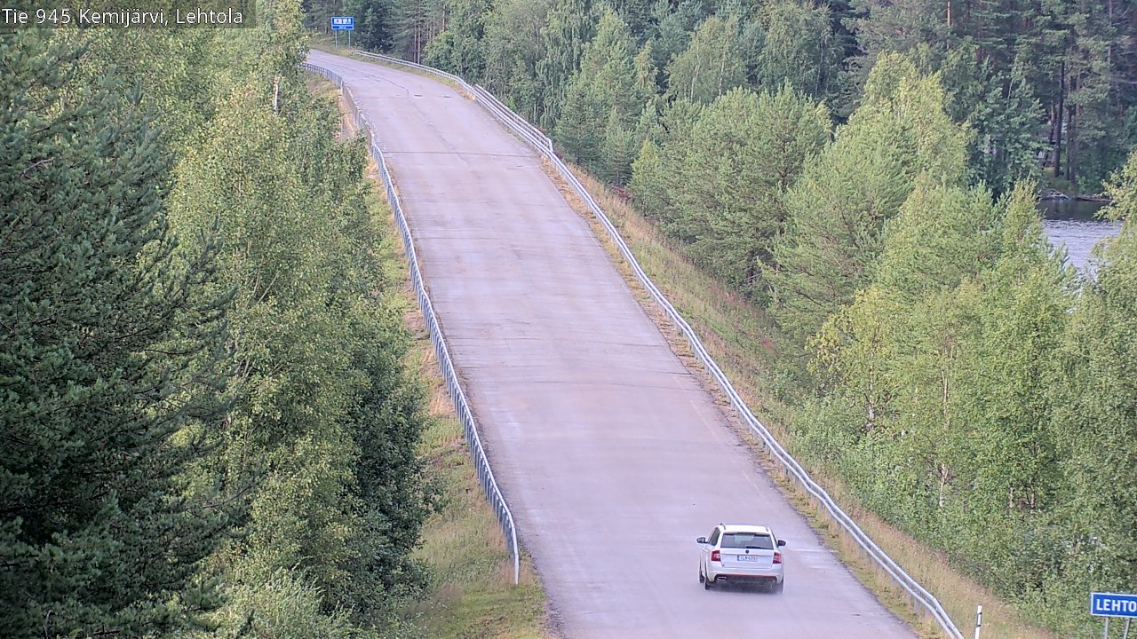 Kelikamerat Kuva Tie 945 Kemijärvi, Lehtola, Kemijärvi, Lappi