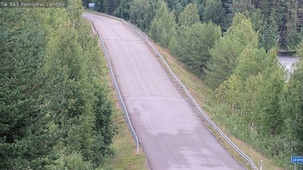 Kelikamerat Kuva Tie 945 Kemijärvi, Lehtola, Kemijärvi, Lappi