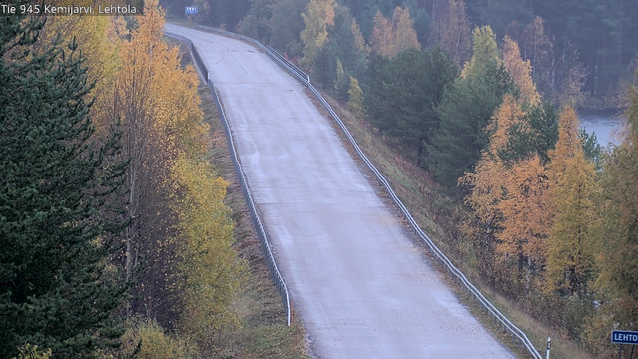 Kelikamerat Kuva Tie 945 Kemijärvi, Lehtola, Kemijärvi, Lappi