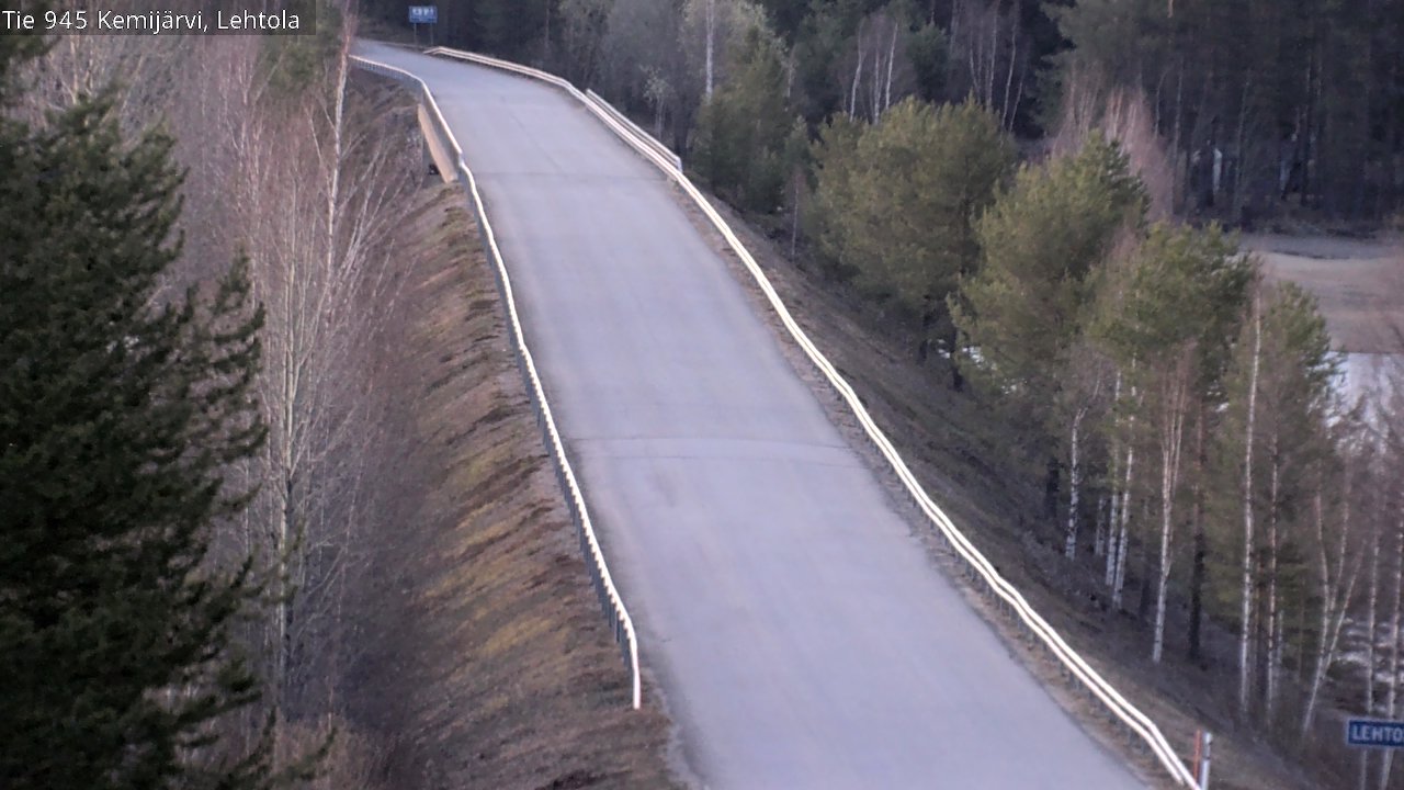 Kelikamerat Kuva Tie 945 Kemijärvi, Lehtola, Kemijärvi, Lappi