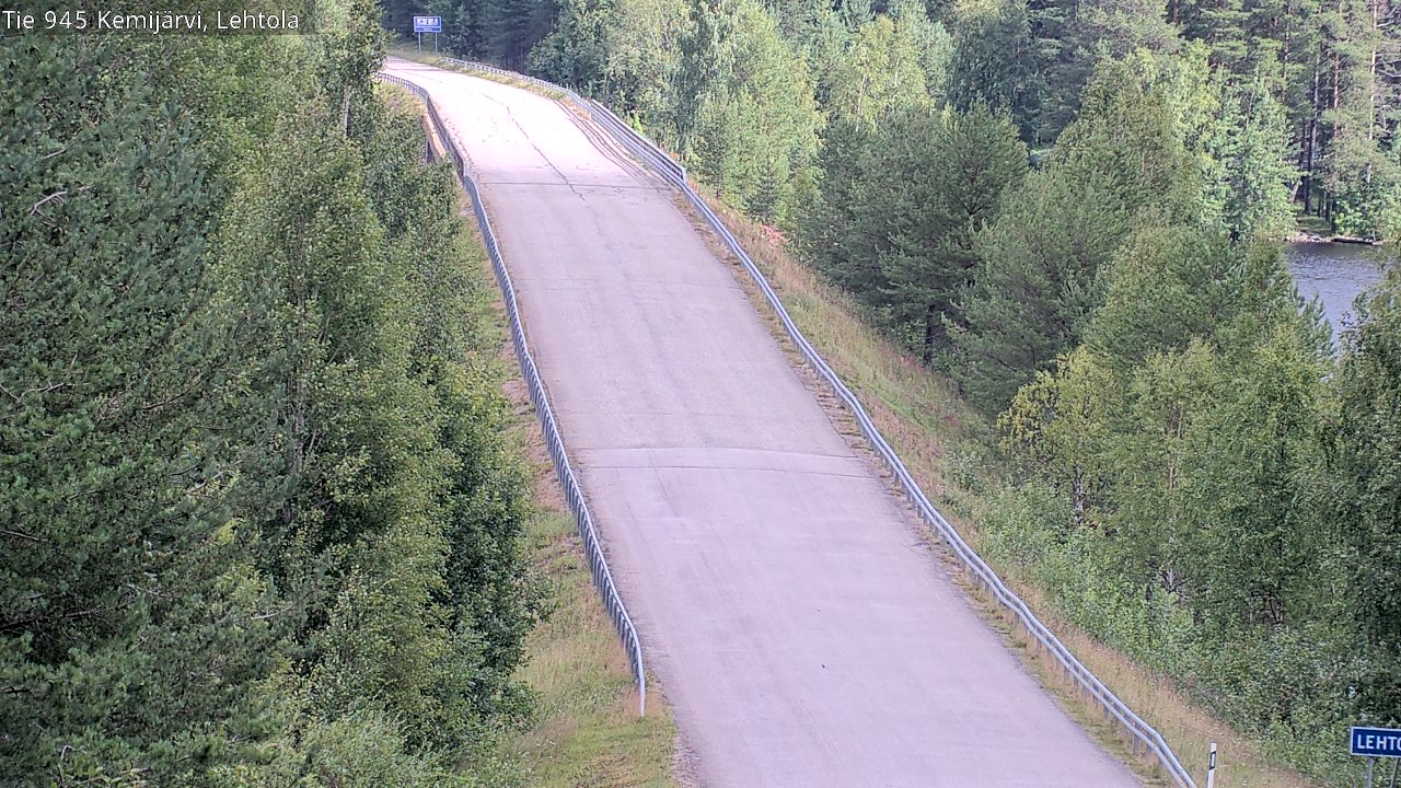 Kelikamerat Kuva Tie 945 Kemijärvi, Lehtola, Kemijärvi, Lappi