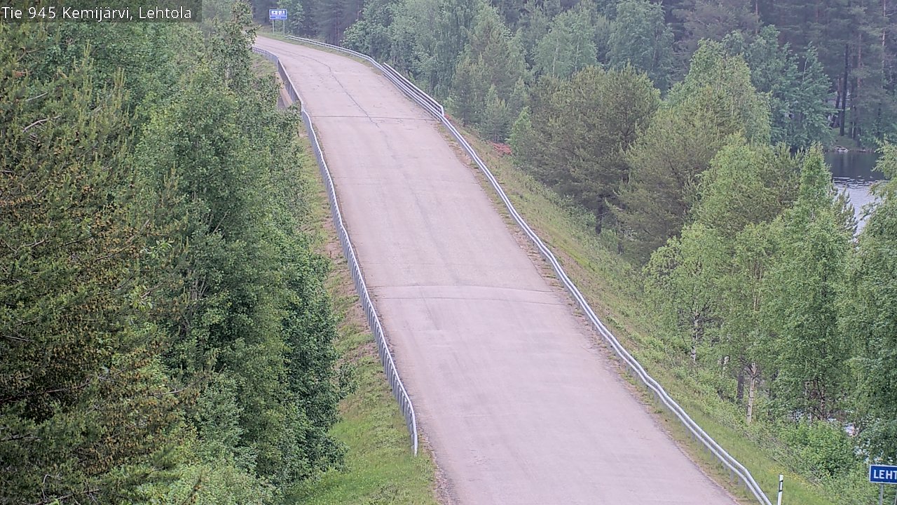 Kelikamerat Kuva Tie 945 Kemijärvi, Lehtola, Kemijärvi, Lappi