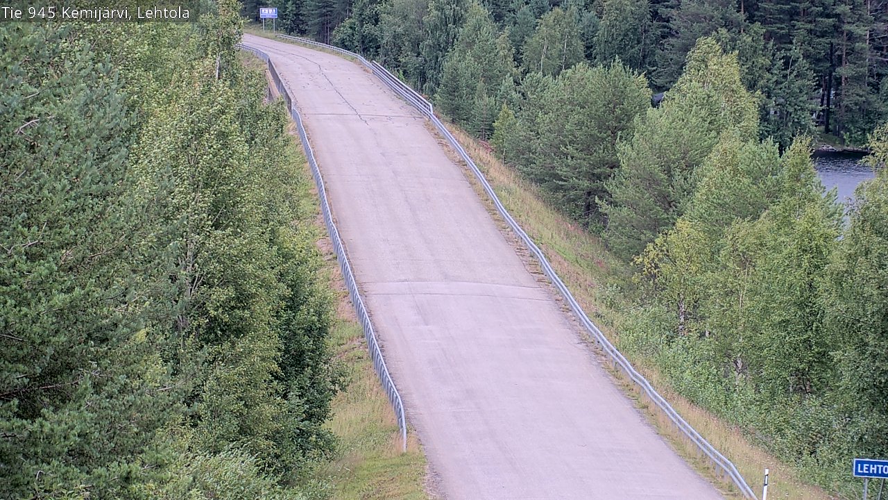 Kelikamerat Kuva Tie 945 Kemijärvi, Lehtola, Kemijärvi, Lappi