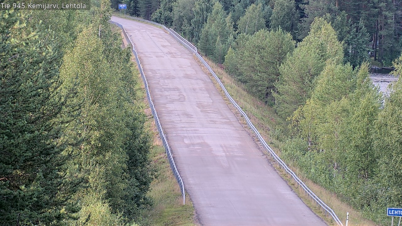 Kelikamerat Kuva Tie 945 Kemijärvi, Lehtola, Kemijärvi, Lappi