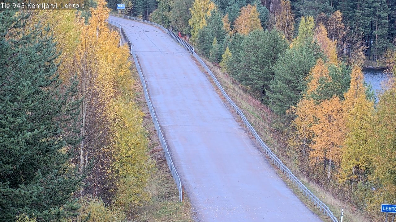 Kelikamerat Kuva Tie 945 Kemijärvi, Lehtola, Kemijärvi, Lappi