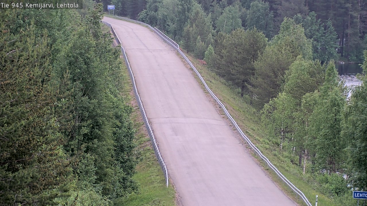 Kelikamerat Kuva Tie 945 Kemijärvi, Lehtola, Kemijärvi, Lappi