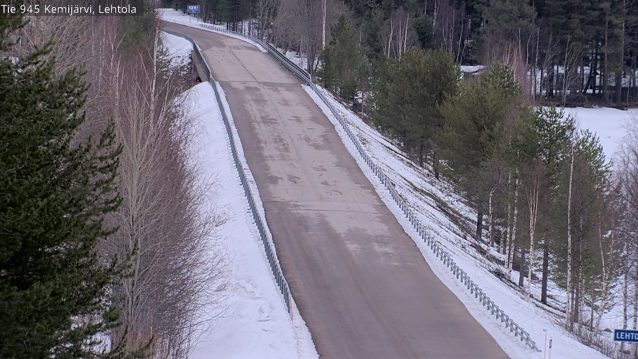 Kelikamerat Kuva Tie 945 Kemijärvi, Lehtola, Kemijärvi, Lappi