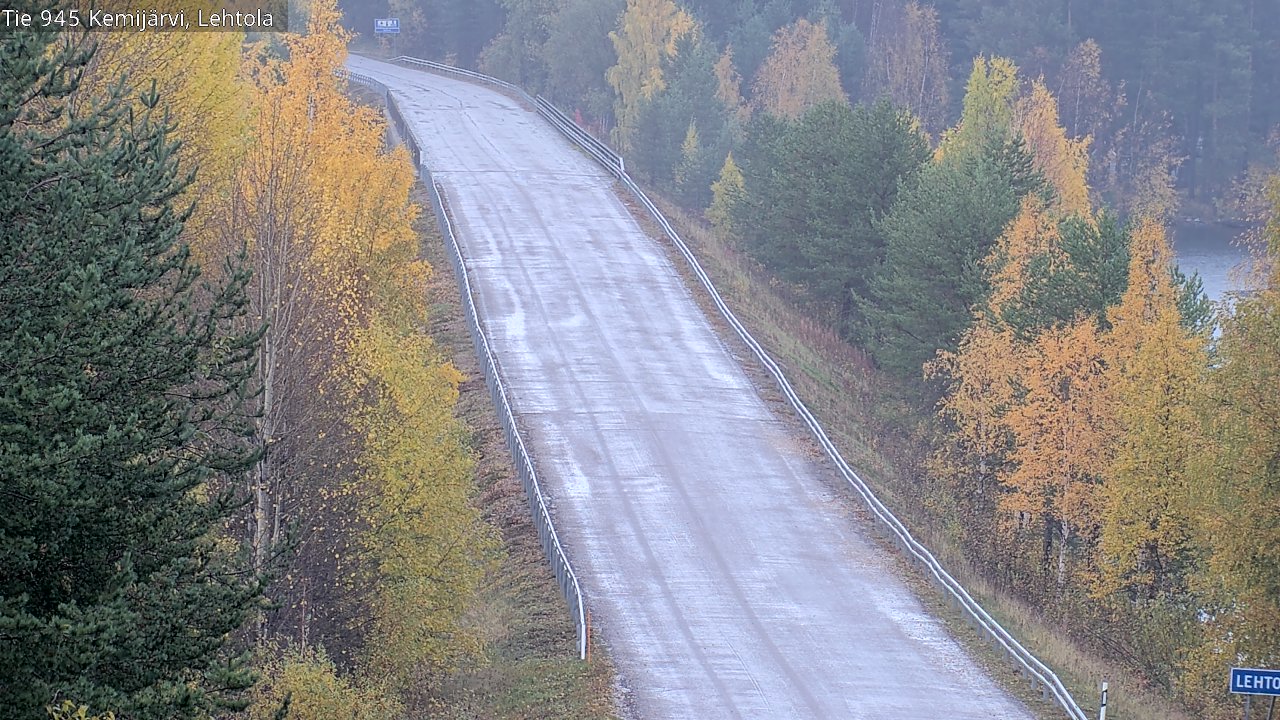 Weather Camera Image Road 945 Kemijärvi, Lehtola, Kemijärvi, Lappi