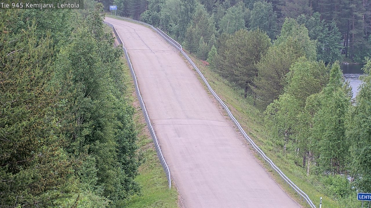 Kelikamerat Kuva Tie 945 Kemijärvi, Lehtola, Kemijärvi, Lappi