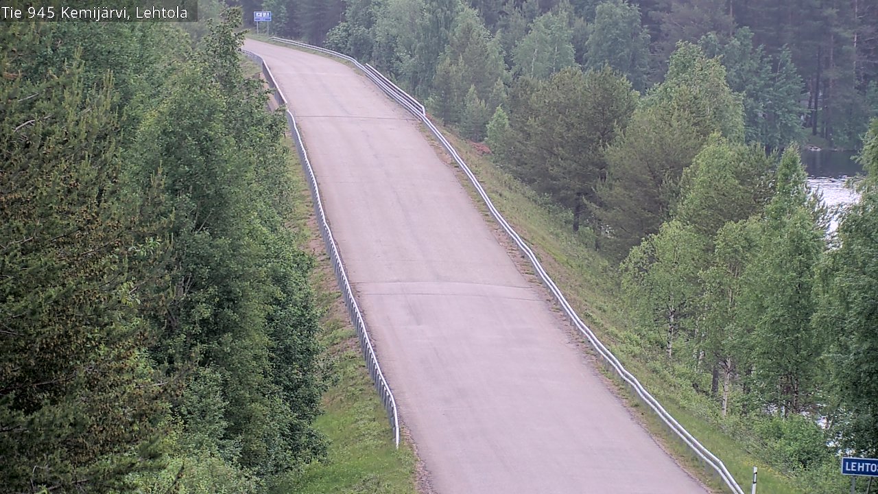 Kelikamerat Kuva Tie 945 Kemijärvi, Lehtola, Kemijärvi, Lappi
