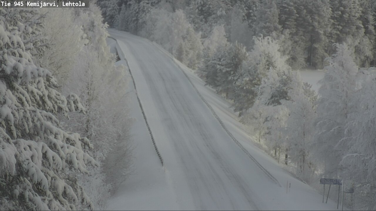 Kelikamerat Kuva Tie 945 Kemijärvi, Lehtola, Kemijärvi, Lappi