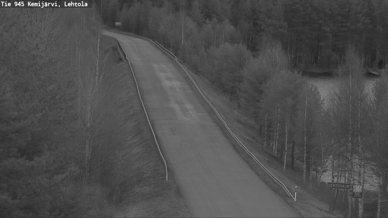 Kelikamerat Kuva Tie 945 Kemijärvi, Lehtola, Kemijärvi, Lappi