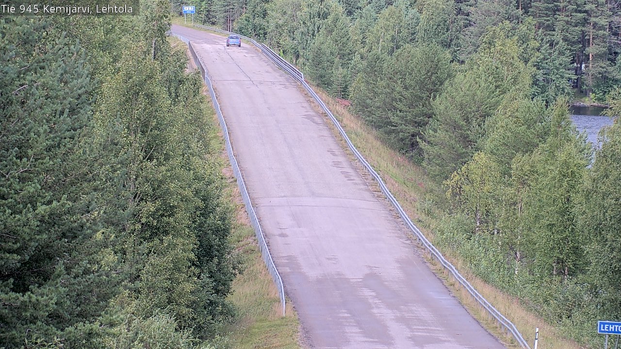 Kelikamerat Kuva Tie 945 Kemijärvi, Lehtola, Kemijärvi, Lappi