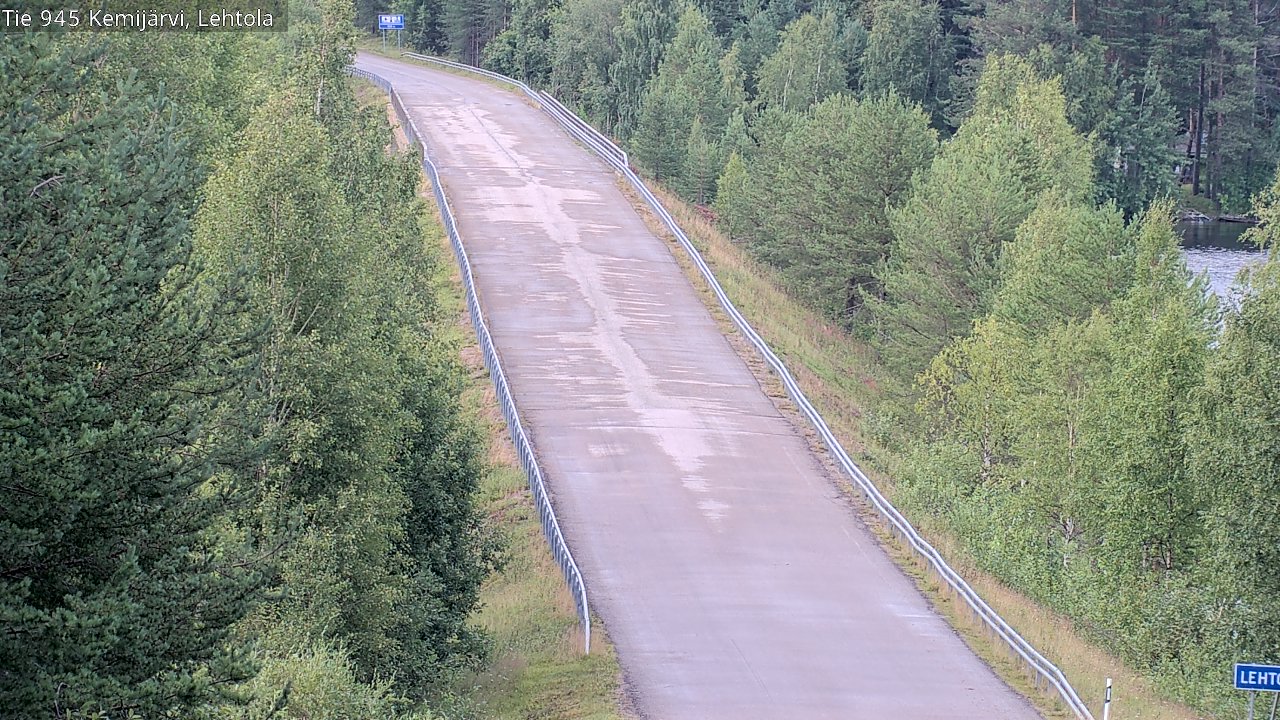 Kelikamerat Kuva Tie 945 Kemijärvi, Lehtola, Kemijärvi, Lappi