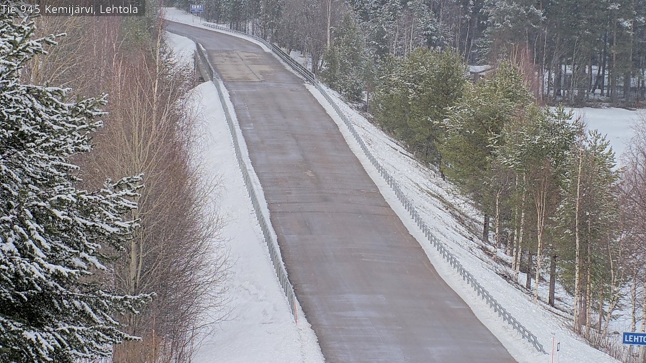 Kelikamerat Kuva Tie 945 Kemijärvi, Lehtola, Kemijärvi, Lappi
