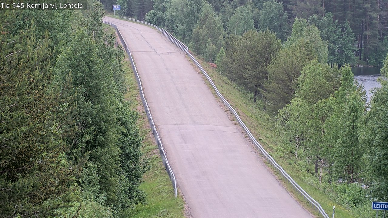 Kelikamerat Kuva Tie 945 Kemijärvi, Lehtola, Kemijärvi, Lappi