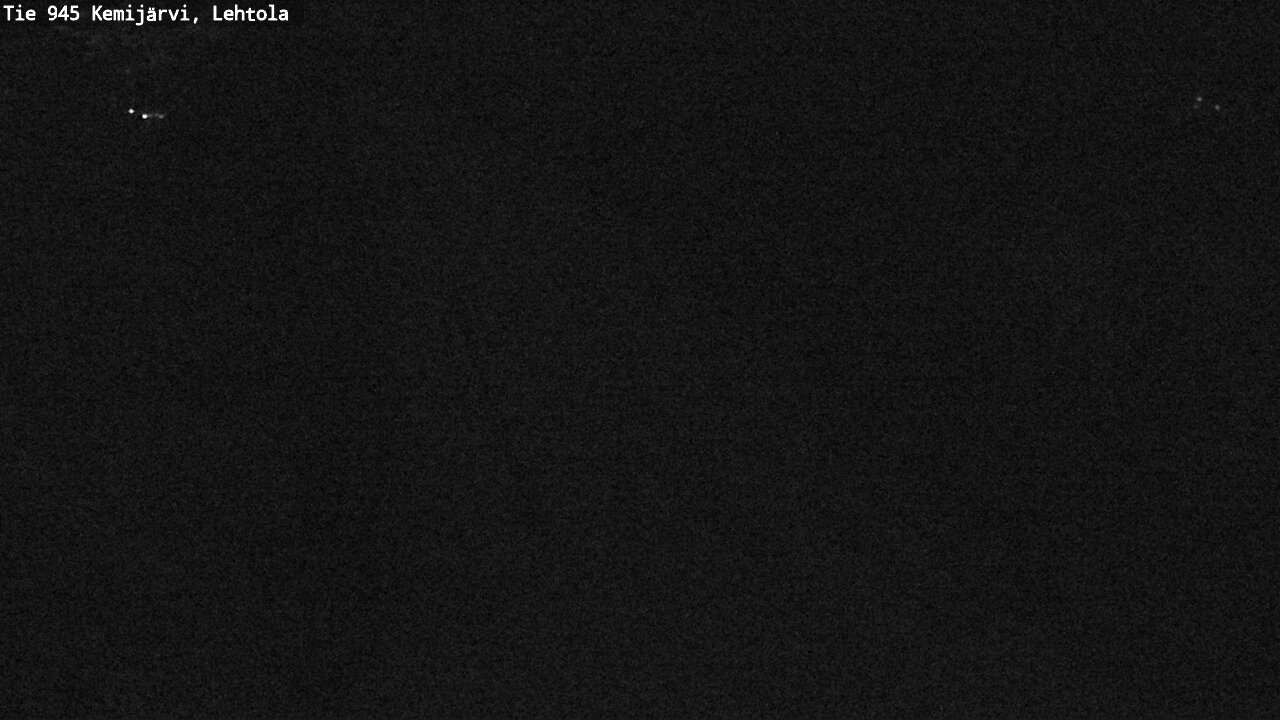 Weather Camera Image Väg 945 Kemijärvi, Lehtola, Kemijärvi, Lappi
