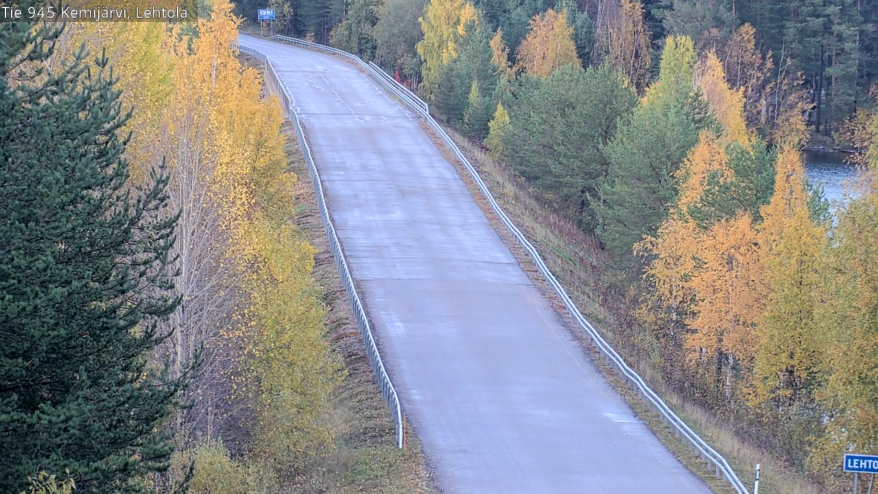 Kelikamerat Kuva Tie 945 Kemijärvi, Lehtola, Kemijärvi, Lappi