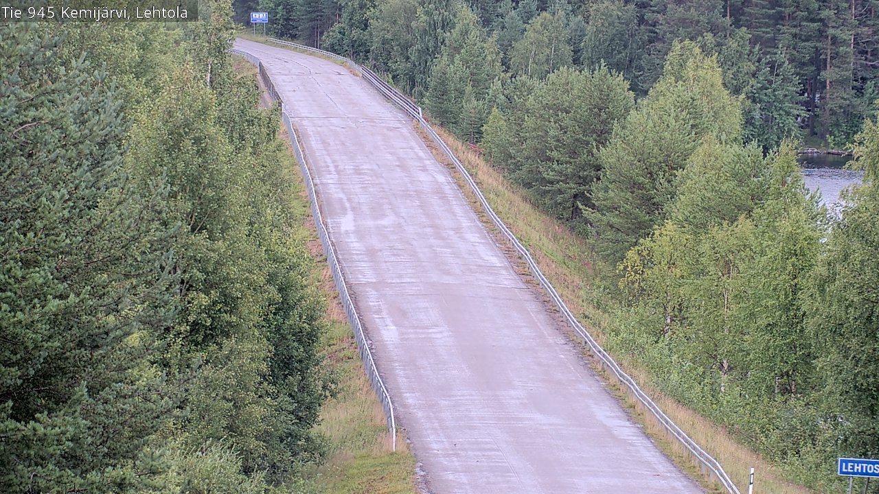 Kelikamerat Kuva Tie 945 Kemijärvi, Lehtola, Kemijärvi, Lappi