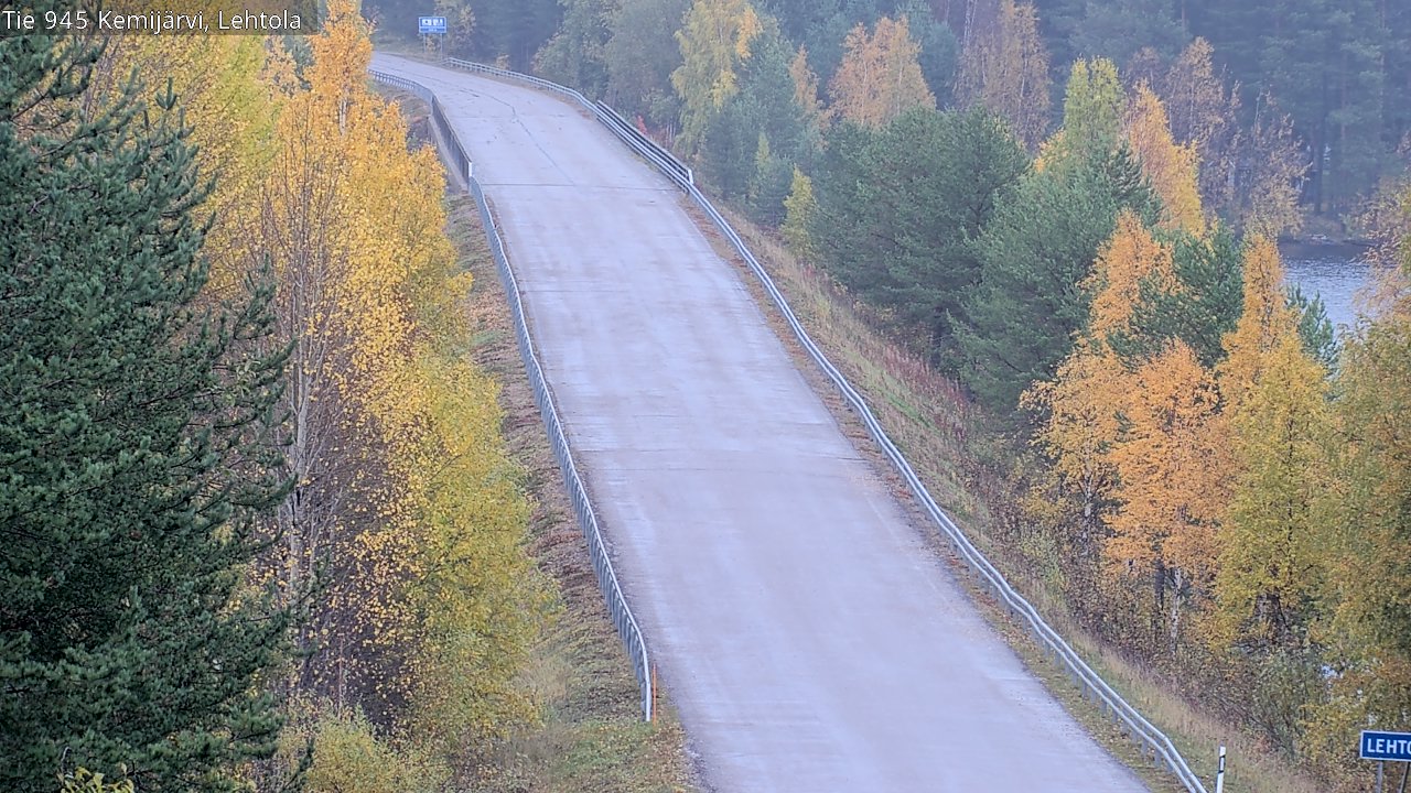 Kelikamerat Kuva Tie 945 Kemijärvi, Lehtola, Kemijärvi, Lappi