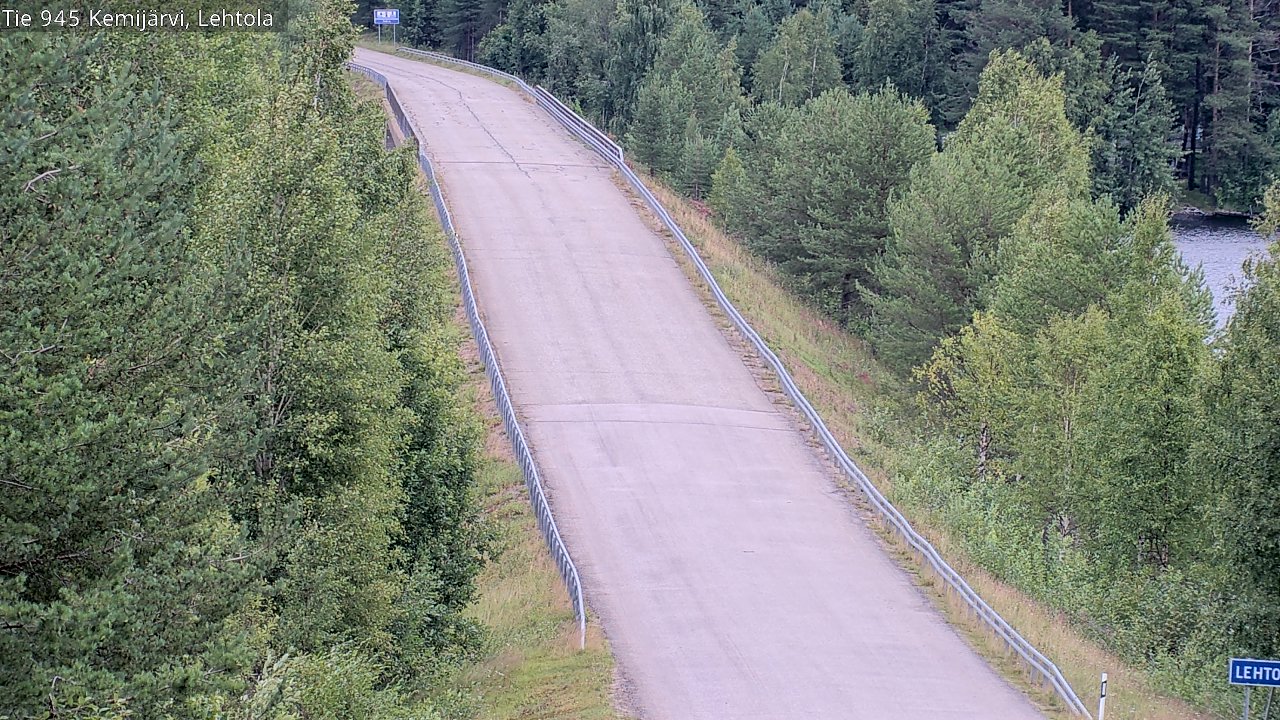 Kelikamerat Kuva Tie 945 Kemijärvi, Lehtola, Kemijärvi, Lappi