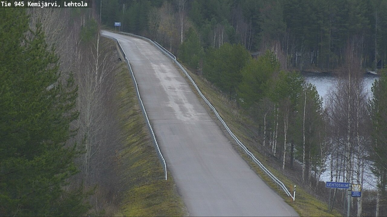 Kelikamerat Kuva Tie 945 Kemijärvi, Lehtola, Kemijärvi, Lappi