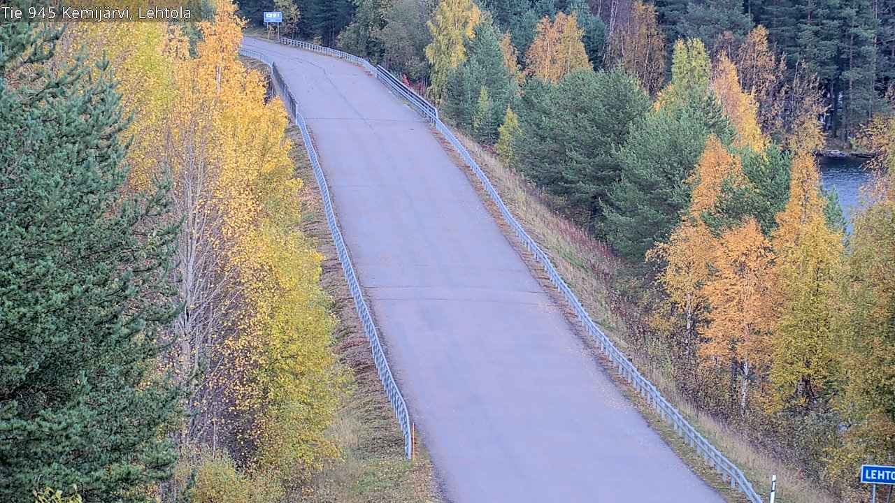Kelikamerat Kuva Tie 945 Kemijärvi, Lehtola, Kemijärvi, Lappi