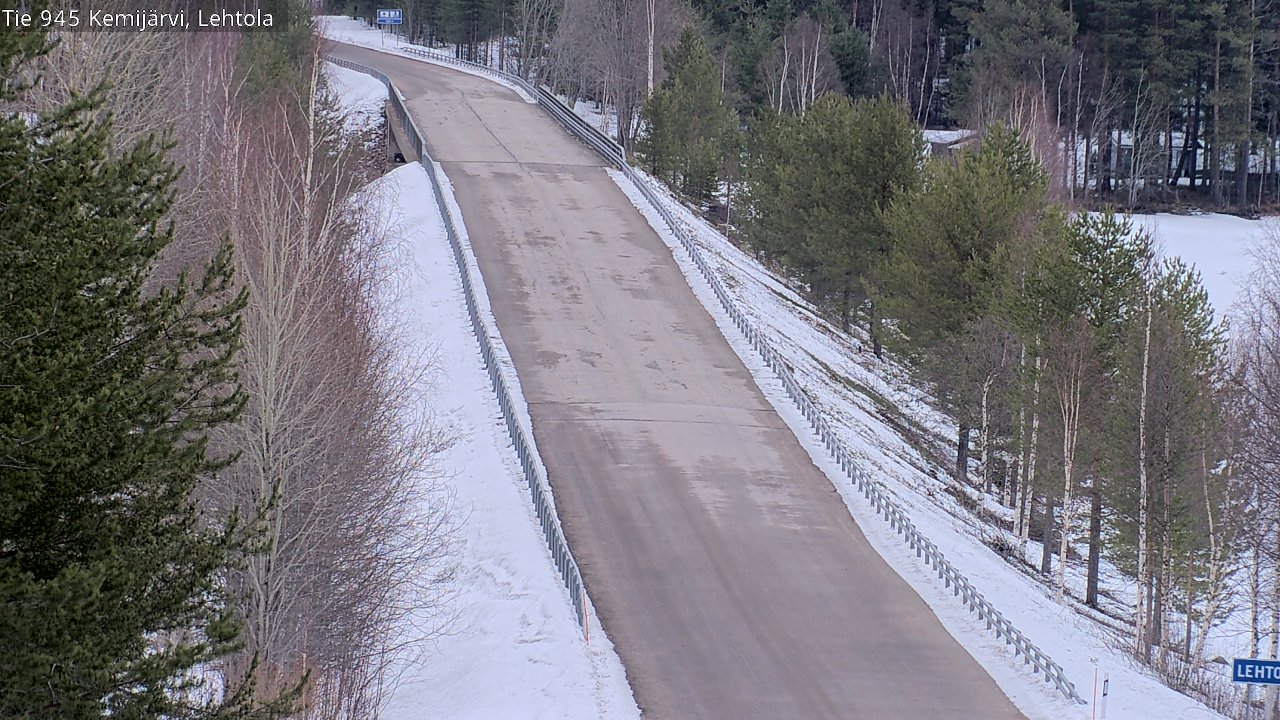 Kelikamerat Kuva Tie 945 Kemijärvi, Lehtola, Kemijärvi, Lappi